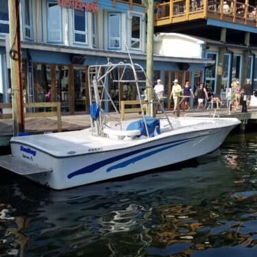 Our Boat on the Destin Harbor